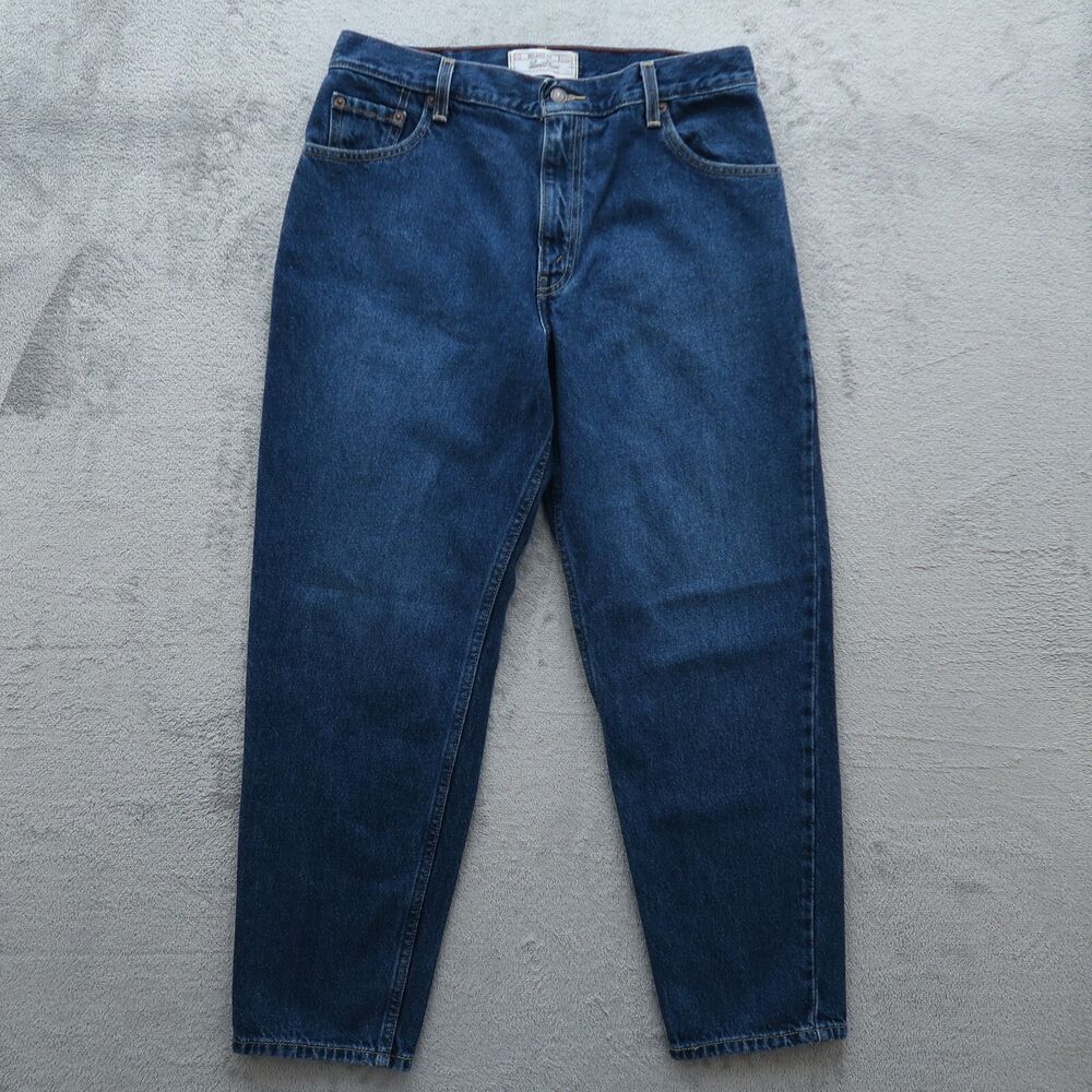 Levi's Signature Jeans Women's 14 Short Blue High-Rise Relaxed Fit 28" Inseam